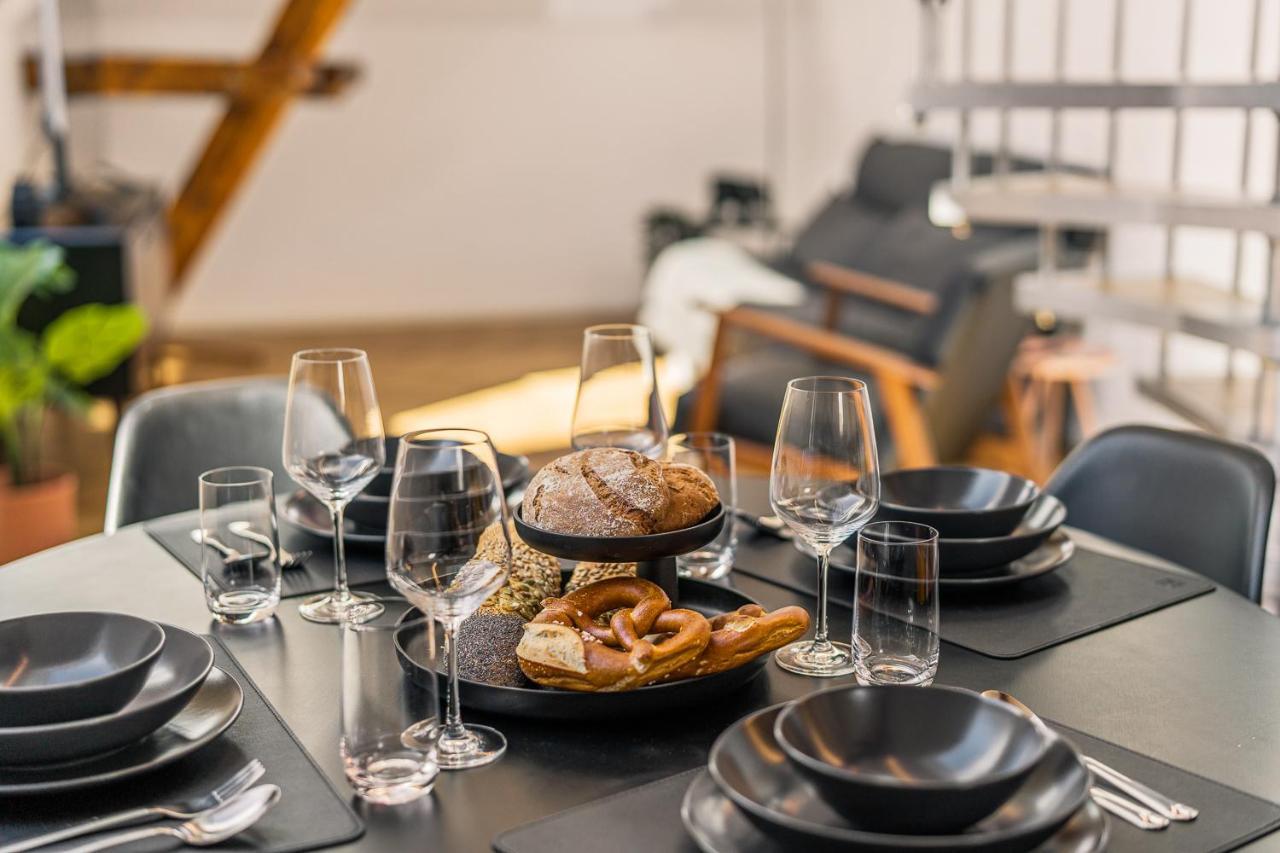 Maisonette-Wohnung Mit Freigelegtem Fachwerk Meckenbeuren Buitenkant foto